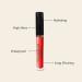 EPILYNX Vegan Moisturizing Long Lasting Lip Gloss - Apple Red | Allergen Free Satin & Glitter Formula - Buy Online on GoSupps.com
