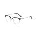 Fullwosing Glasses Short-sighted with Minus Diopters -1.00 to -6.00 Myopia Prescription Nearsighted Men Women -6.00 Silver
