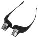 Prism Glasses Lazy Glasses Bed Prism Spectacles Horizontal Eyeglasses Lazy Readers for Reading/Watching TV Lying Down in Bed/Sofa 90 Degree Myopia Presbyopic usable Unisex Pain Relief
