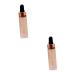 FRCOLOR 2pcs Re Illuminating Highlighter Women Fashion Three-dimensional Highlight Enhancer Drops Enhanceer