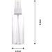 Travel Bottles 3pcs Mini Spray Bottles Atomiser Spray Bottle Reusable Plastic Mini Travel Sprayer Bottles Set Small Refillable Containers for Traveling Cosmetic Perfume Essential oil(20ml) - Buy Online on GoSupps.com