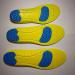 Shock Absorbing Gel Sport Insoles for Plantar Fasciitis | Blue, Size L (EU 42-44) - Buy Online on GoSupps.com