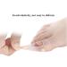 Silicone Toe Protectors 4 Pair - Breathable Elastic Toe Covers for Ingrown Toenail Correction & Pain Relief - Men & Women - Buy Online on GoSupps.com