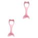FOMIYES 2pcs Eyeliner Auxiliary Artifact Eyeshadow Lash Shield Women Make up Tools Drawing Tool 15X4.5CMx2pcs Pinkx2pcs