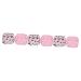 Healifty 6 pcs Style Travel Tampon Sanitary and Cute Pink Portable Fashion Period Pouch Pad Menstrual Milk Fabric Tampons Small Pads Pattern Nursing Makeup Lipstick Girls Cartoon Bags 13X11.5X4.5CMx3pcs