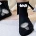 ROJADA Magnetic Hand Holding Couple Socks - Novelty Funny Gifts for Couples, Lovers, Friends and Parents - Buy Online on GoSupps.com