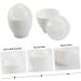 LABRIMP 10pcs Steamed Egg Cup Mini Microwave Stainless Steel Microwave Egg Cups Micro-wave Oven Ceramics - Buy Online on GoSupps.com