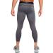 Nike Men's Pro Dri-Fit 3/4 Length Training Tights - Large, Gray - Buy Online on GoSupps.com