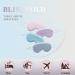 EleCharm Satin Silk Eye Mask 4 Color Assorted - Adjustable Elastic Ear Loops for Travel, Sleep, Meditation - Buy Online on GoSupps.com