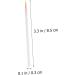 BELLIFFY 100pcs Disposable Eyeliner Brush Liquid Brush Eyeliner The Face Nylon Lip Liner Brush Girl White - Buy Online on GoSupps.com