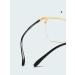 Fuqinqingoz Classic Semi-Frame Reading Glasses +100 C2 - Blue Light Blocking Glare Protection Computer Readers - Buy Online on GoSupps.com