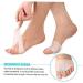 Bunion Corrector Sleeve with Forefoot Cushion Pad for Hallux Valgus Relief - Toe Alignment Foot Sleeves for Men & Women - Buy Online on GoSupps.com