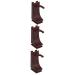 Beaupretty 3pcs Razor Stand Razor Storage Stand Razor Holders Shaver Storage Rack Men Shaving Tool Holder