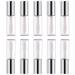 45Pcs Reusable Lipstick Bottle 1.2 ML Mini Empty Lip Gloss Tubes- Clear DIY Cosmetic Storage - Buy Online on GoSupps.com
