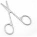 YSUUZRL 2 Pcs (Nasal hair scissors+Big-Acne press circle file) Whitehead Removal Acne Blackhead Removal Needles Tweezers Beauty Salon Pimples Needles Deep Cleaner Clip Tool - Buy Online on GoSupps.com