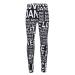 Moily Girls Love Dance Printed Legging Pants Gymnastics Dance Yoga Tights Athletic Performing Pant Black&white 10