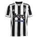 adidas Boy's Juventus 2021-22 Home Jersey White, Black Large