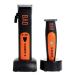 Professional Hair Clipper Bath Combo Set - Kiepe Italia | Black/Orange | International Shipping Available - Buy Online on GoSupps.com