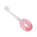 KOMBIUDA Toothbrush Tooth Cleaning Brush Pink Brush Head Silica Gel Soft Fur Child 1 piece (1 pack) Pink