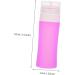 Mikinona Travel Storage Bottle Cylindrical Bottling Shampoo Bottle Refillable Bottle Shampoo Containers Silicone Liquid Bottle Empty Storage Silica Gel Cosmetic Set Bottle Purple Travel 11.4X3.6CM Purple - Buy Online on GoSupps.com