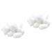 FRCOLOR 600 pcs Cotton Balls Size Salon Cotton Balls Cotton Balls Bulk Makeup Remover Cotton Ball Makeup face Remove Cotton Pure Cotton Ball Organic Cotton Balls Cleaning pad Make up White Whitex2pcs mediumx2pcs
