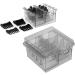 Clipper Comb Holder Guide Comb Storage Box Limit Comb Storage Box Salon Hair Clipper Positioning Caliper Comb Partition Organizer Case for Hair Trimmer(#1) - Buy Online on GoSupps.com