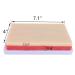 4 Pcs Venipuncture IV Injection Training Pad - Silicone Human Skin Suture Model with 4 Veins, 3 Skin Layers for Injection Practice - Buy Online on GoSupps.com