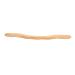 Verdant touch wood gua sha tool wood cockroach 3 slots massage stick roller for back belly ergonomic pain relief effort saving with wave handle