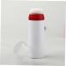 GAFOKI Baby Powder Lotion Travel Containers Set - 6 Pcs | Infant Powder Storage Bottles | Talcum Powder Holder | Travel Makeup Bottles - White & Red - Buy Online on GoSupps.com