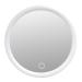 FIGGRITID 1 Piece 10X Magnifying Mirror with Light Makeup Mirror with Lights Compact LED Magnified Mirror White ABS for Bathroom Bedroom Hotel