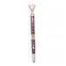 Healeved 3 Eyebrow Pen Makeup Tool Crystal Aluminum Alloy Brow Pencil Eyebrow Kit Golden