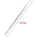 Stainless Steel Double Head Nail Cleaning Tool for Manicure & Pedicure - Onychomycosis Pedicure Kit - Buy Online on GoSupps.com