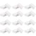 ForPro Mini Buffing Block White 240/240 Grit Double-Sided Buffer 1.5x1x0.5 Inches - 24 Count Pack - Buy Online on GoSupps.com