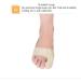 Bunion Corrector Set: Breathable Day & Night Big Toe Device for Hallux Valgus, Leather Straightener Foot Care Tool - 5 Pairs - Buy Online on GoSupps.com