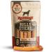 Bully Bunches Premium 6 Inch Monster Odour-Free Bully Sticks for Medium & Large Dogs - Long Lasting Chew Bones - All Natural & Single Ingredient 100% Beef Dog Treat Rawhide Alternative (8 Pk) 6 Inch 8 Pack