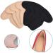 SOUMIT Memory Foam Heel Protection Pads - 4 Pairs of Sticky Foot Care Liners for High Heels | Comfortable & Durable | Black & Beige Options Available - Buy Online on GoSupps.com