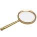 Handheld Magnifier Handle Magnifier Reading Magnifier Reading Book Check Coin Insect Rock Map Crossword Made in China
