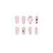 Nail Apparel Y2K Long Coffin Cute Kawaii Press on Nails 3D Cartoon Hot Pink - 24Pcs - Buy Online on GoSupps.com