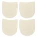 Transparent Sole Protectors High Heels Shoe Patch Wear Resistant Anti Wear Stickers Forefoot Silent Stickers Pairs Shoes Undergarment Sewing (Heel)