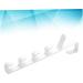 Hemoton 4 pcs Coat Over Hanger Holders Door Plastic Multifunctional Hanging Towel Portable White Hooks Hat 2pcsx2pcs Whitex2pcs - Buy Online on GoSupps.com