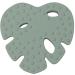 Loulou Lollipop Silicone Teether for Teething Baby - Monstera Seafoam | Gender Neutral Teething Toy - Buy Online on GoSupps.com