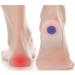 Liner Heel Cushion Pads - Silicone Shock Absorption Orthotic Inserts for Men | Breathable Achilles Treatment & Pain Relief | Clear Blue Size Small - Buy Online on GoSupps.com