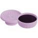 SOLUSTRE Makeup Brush Cleaner Silicon Makeup Brush Cleaning Tool Cosmetic Brush Cleaning Pad with Color Removal Sponge 2 in 1 Cleaner Box for Dry Brush Color