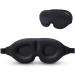 Buy 3D Contoured Sleep Mask | Soft Memory Cotton Eye Mask for Travel | Comfortable Blindfold for Men & Women - Buy Online on GoSupps.com