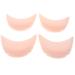 Fenteer 2 pairs toe cap lace protectors made of silica gel toe protection in lace ballet high heels pumps etc. skin