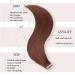 Hotlulana 18-Inch Dark Red Brown Tape Extensions - 100% Real Remy Hair 40g Invisible Skin Weft 20 PCs #33 - Buy Online on GoSupps.com