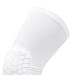 Unisex Knee Brace - Lengthened Anti-Collision Compression Sleeve for Basketball Football Tennis Running | Microfiber Fabric with Hex Cushion | M Size (160-175CM Height) - White - Buy Online on GoSupps.com