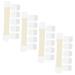 Didiseaon 4pcs Neck Lift Stickers Neck Wrinkles Lift Tape Skin Tightening Tape Neck Tape Skin Lifting Tape Neck Care Supply Neck Skin Tape Neck Lifting Sticker Neck Wrinkles Lift Patches 20.5x4cm As Shown