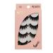 Buy Shidishangpin 3D Natural False Eyelashes - 4 Pairs Fluffy Handmade Volume Strips - Soft & Thick Makeup Cils #G107 - International Shipping Available - Buy Online on GoSupps.com