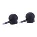 TOVINANNA 2 Pcs Silicone Nozzle Spray Applicator Pump Nozzle Hairdressing Sprayer Hair Solution Plastic Abs 8.4x5.3cmx2pcs Blackx2pcs